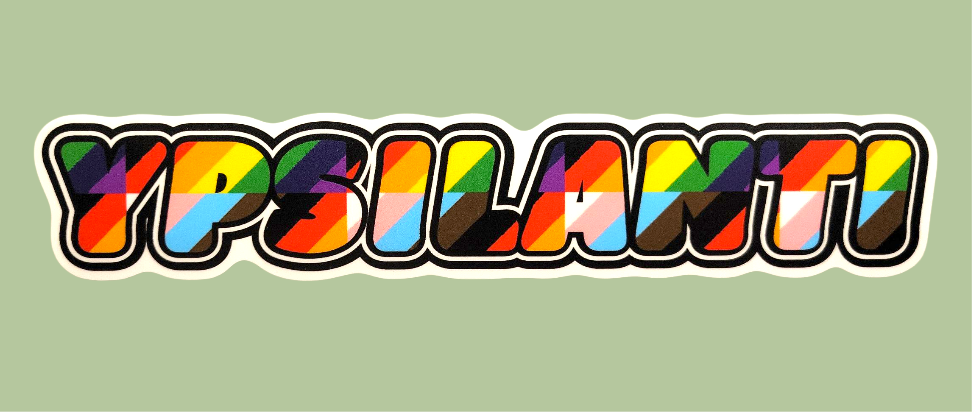 Ypsilanti Bubble Pride Vinyl Sticker