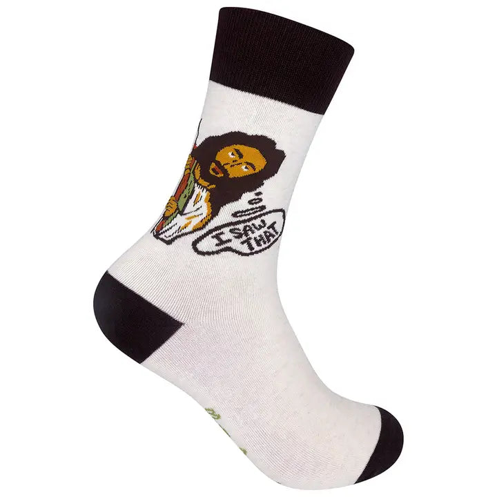 I Saw That Jesus Socks