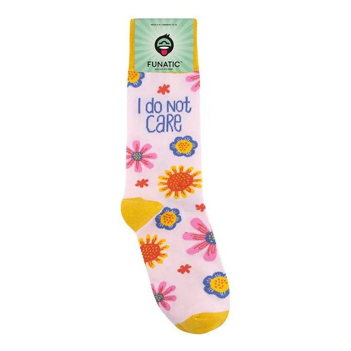 I Do Not Care Socks