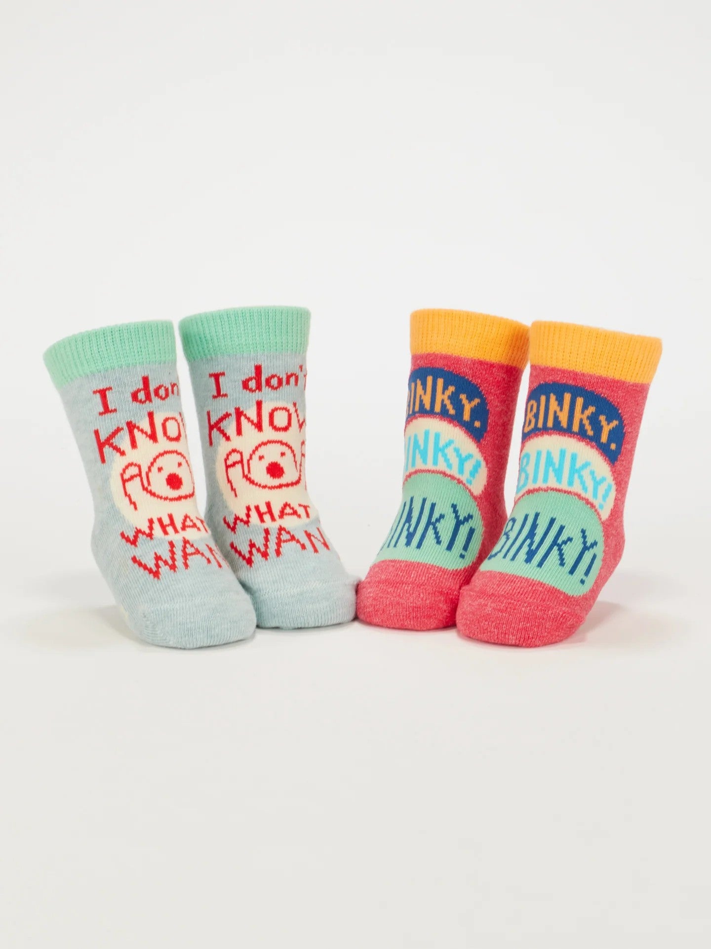 I Don't Know What I Want Binky Binky Binky! Baby Socks Pack Of 2