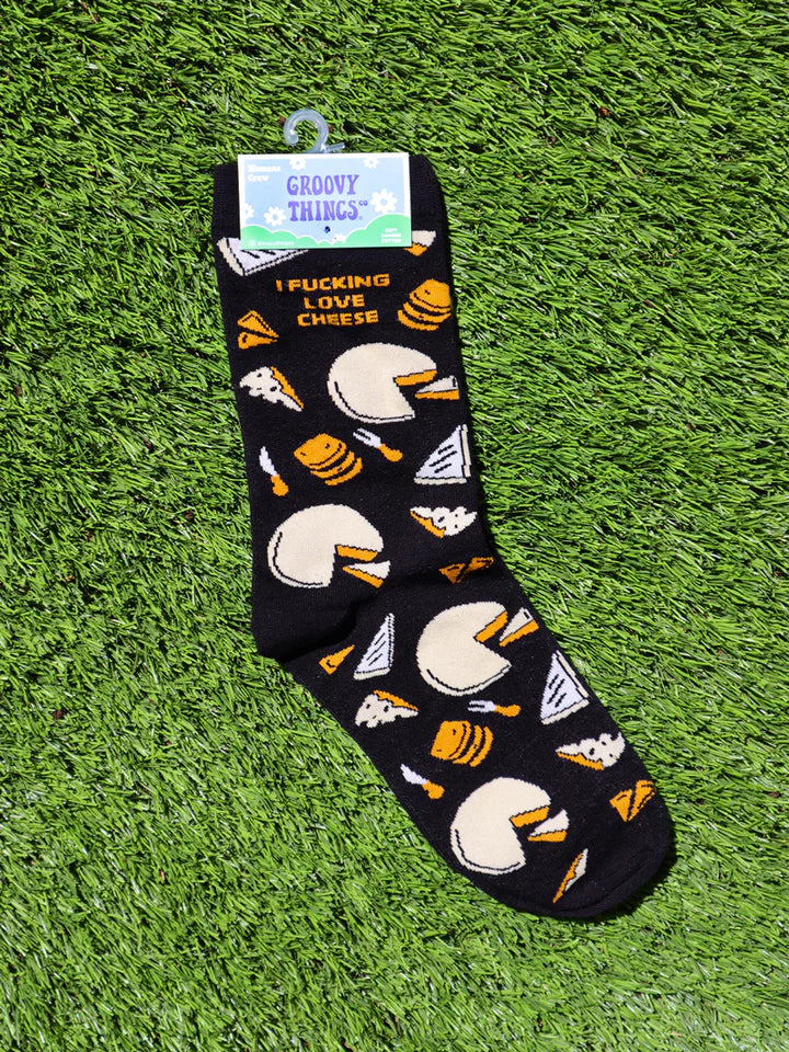I Fucking Love Cheese Women's Socks