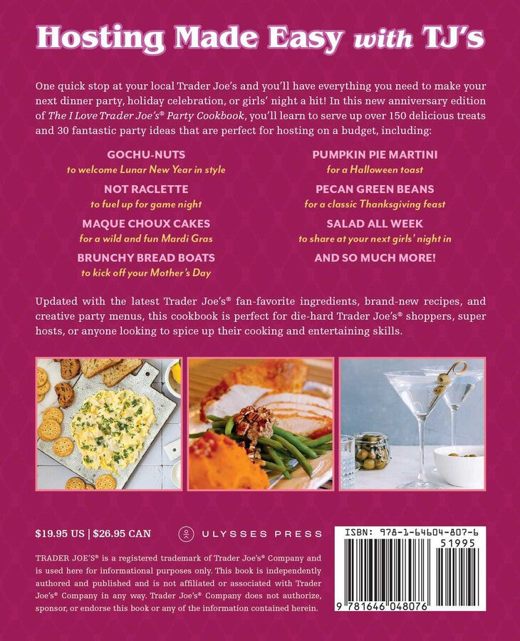 I Heart Trader Joe's Party Cookbook