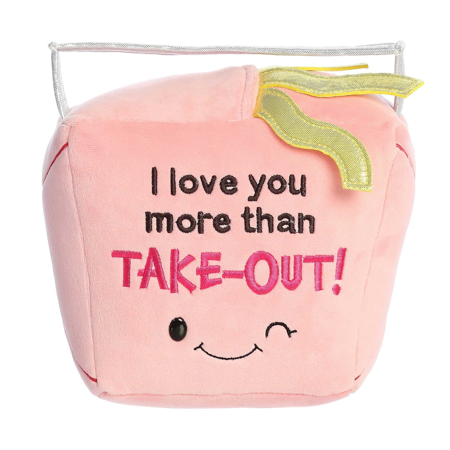 I Love You More Than Takeout Plush 9"