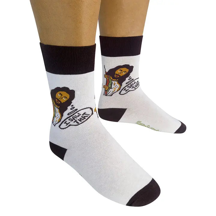 I Saw That Jesus Socks