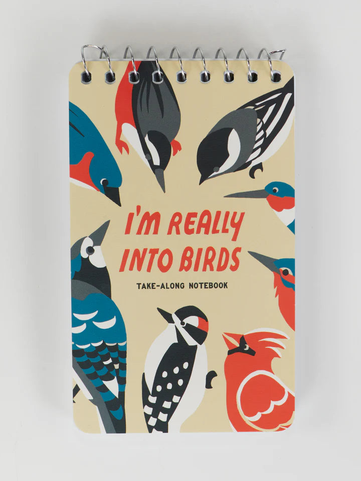 I'm Really Into Birds 3x5 Spiral Notebook