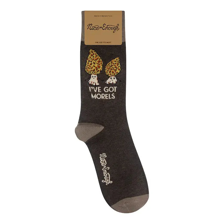 I've Got Morels Socks