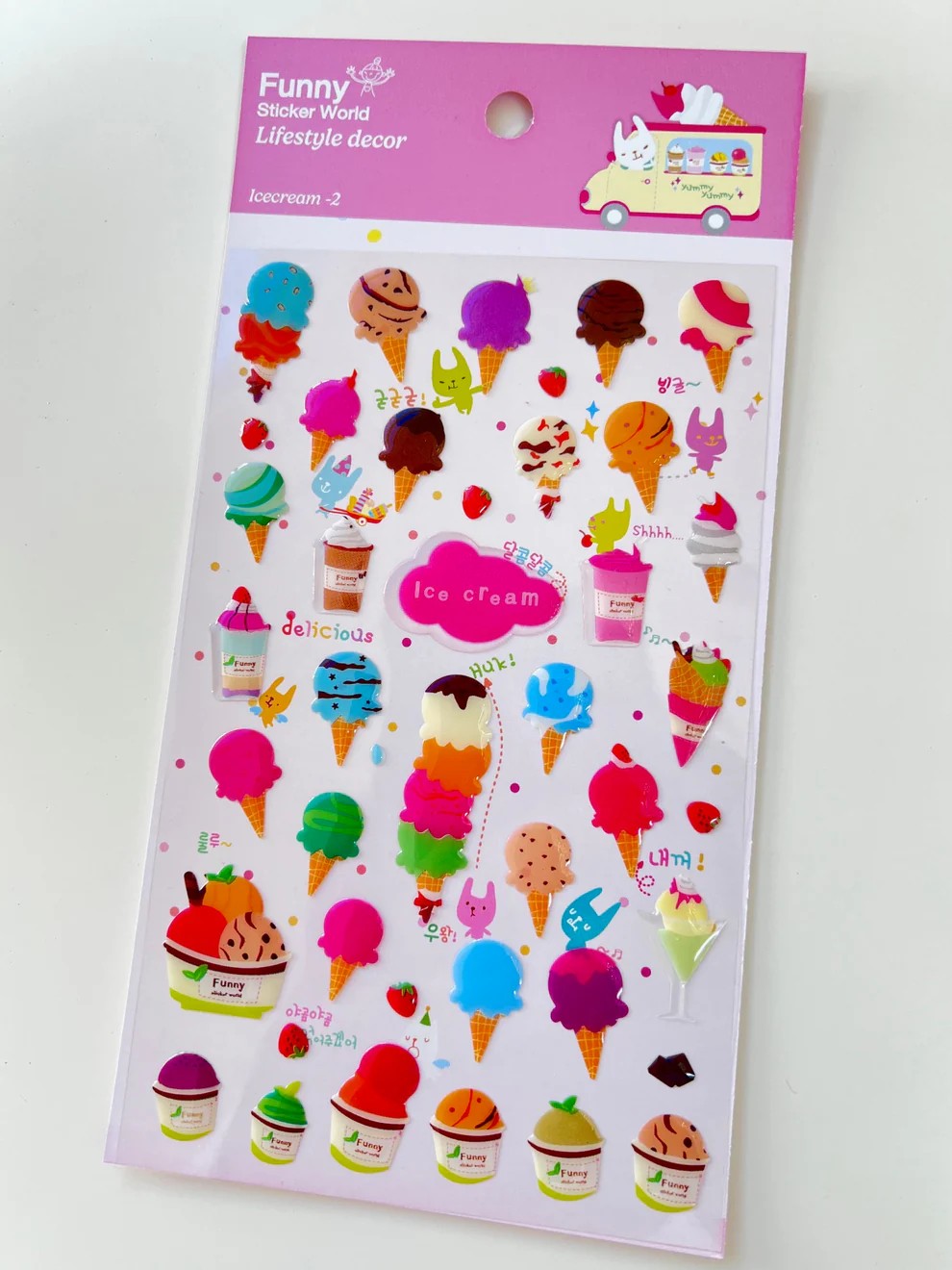 Ice Cream Stickers