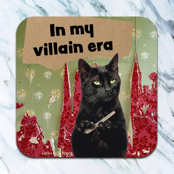 In My Villain Era Coaster