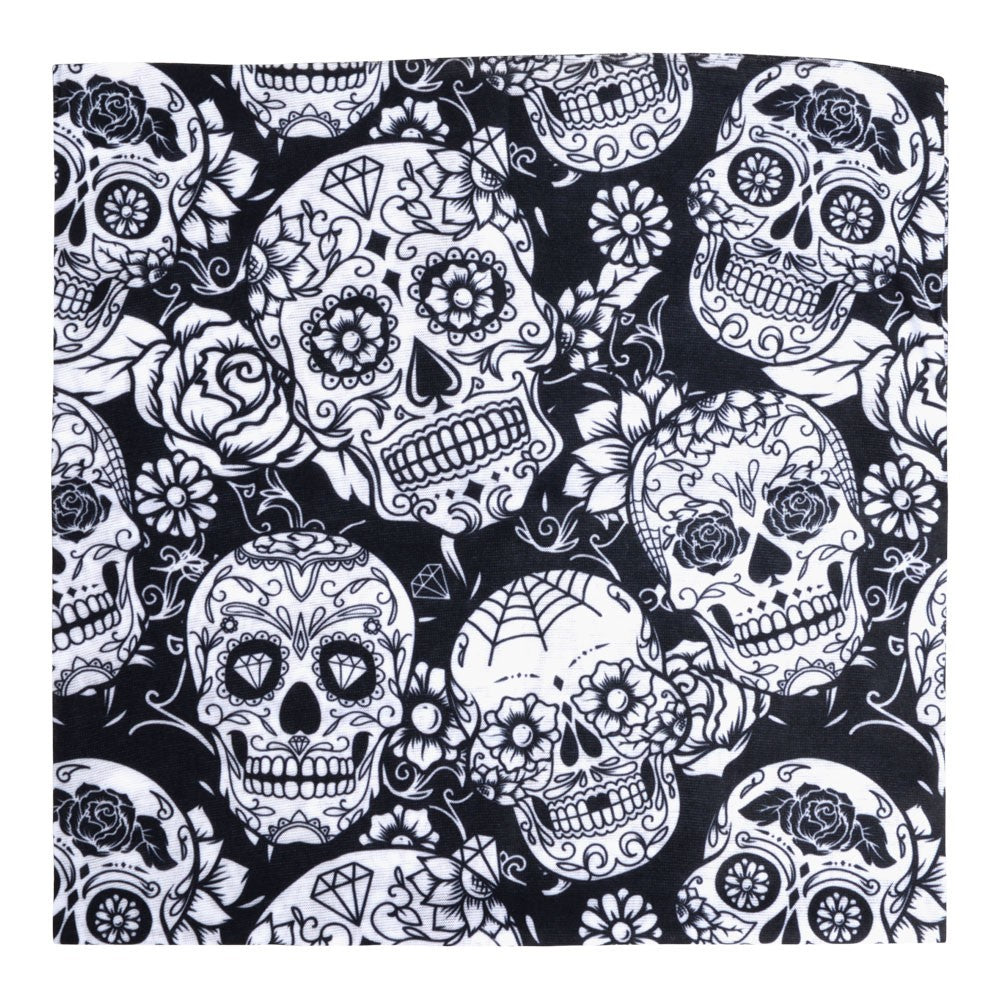 Infinity Skull Bandana Full Size
