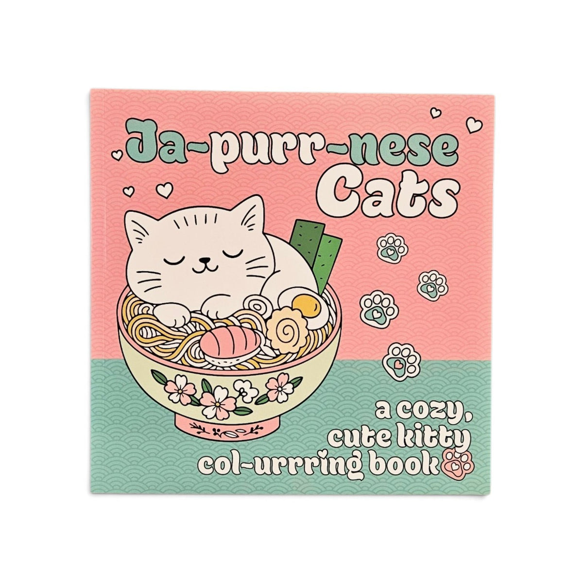 Ja-purr-nese Cats Coloring Book