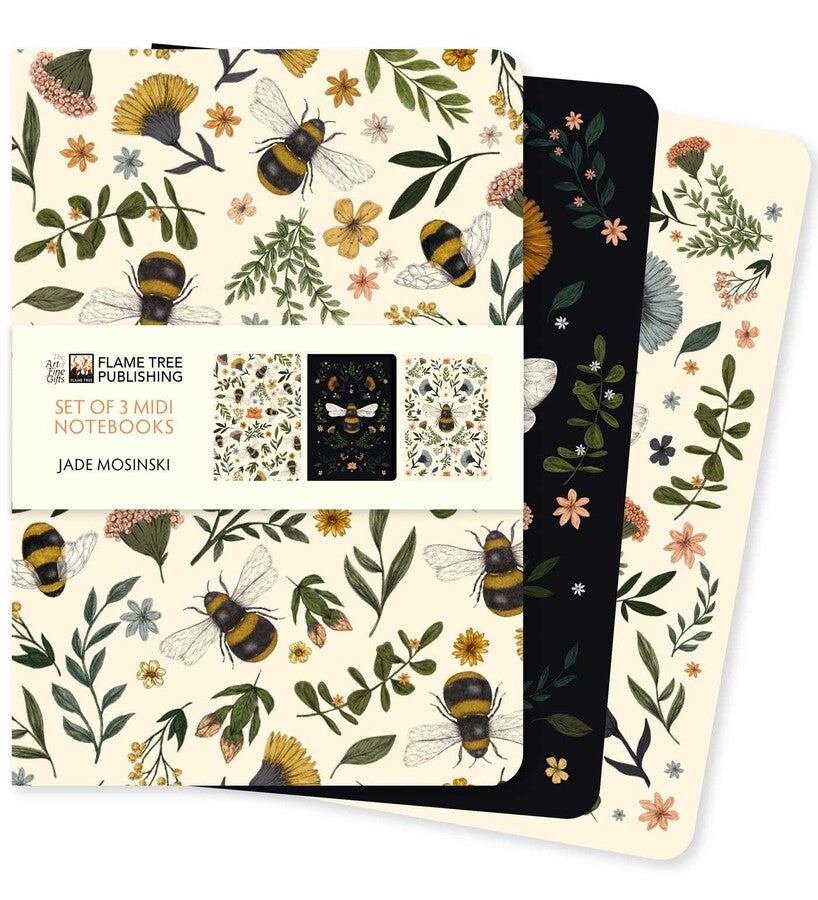 Jade Mosinski Set Of Three Midi Notebooks