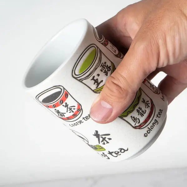 Japanese Tea Types Yunomi Style Tea Cup 10 oz