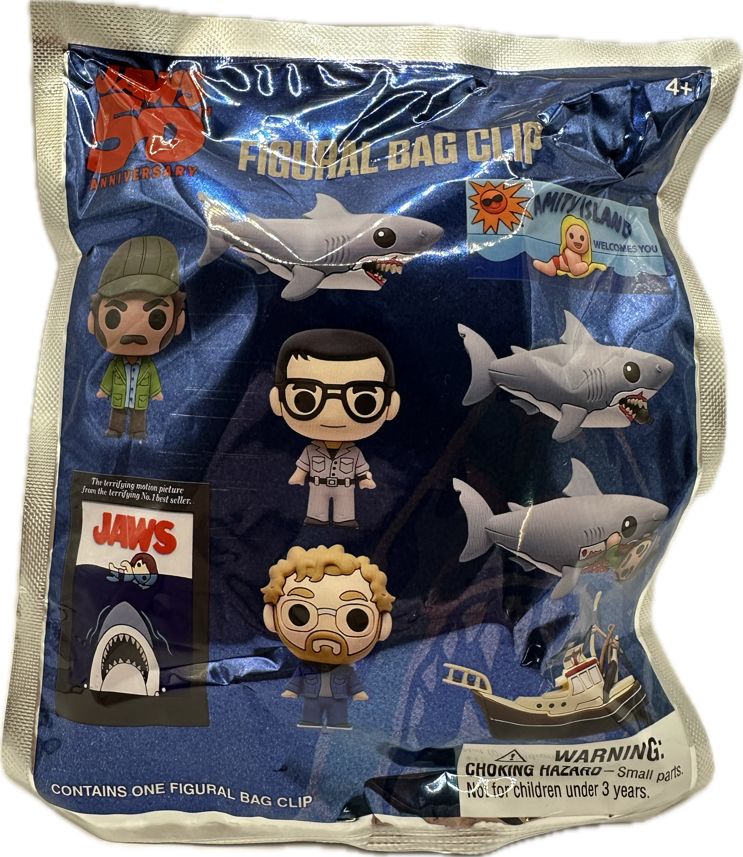 Jaws 50th Anniversary Figural Bag Clip