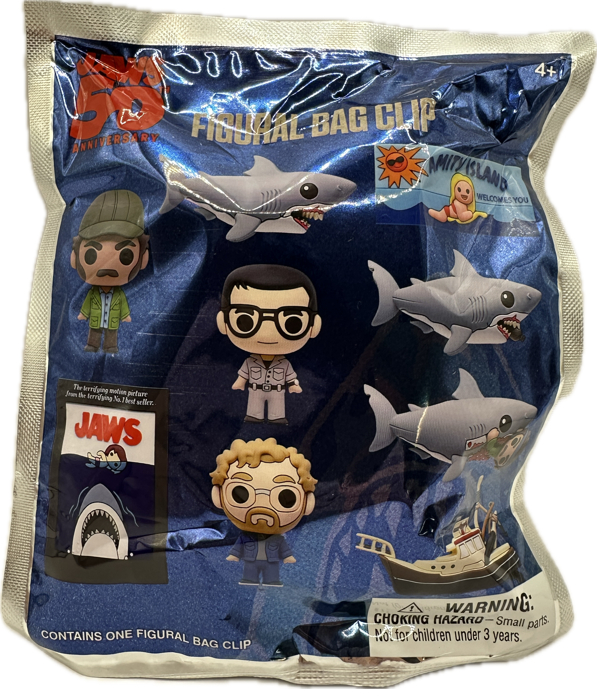 Jaws 50th Anniversary Figural Bag Clip
