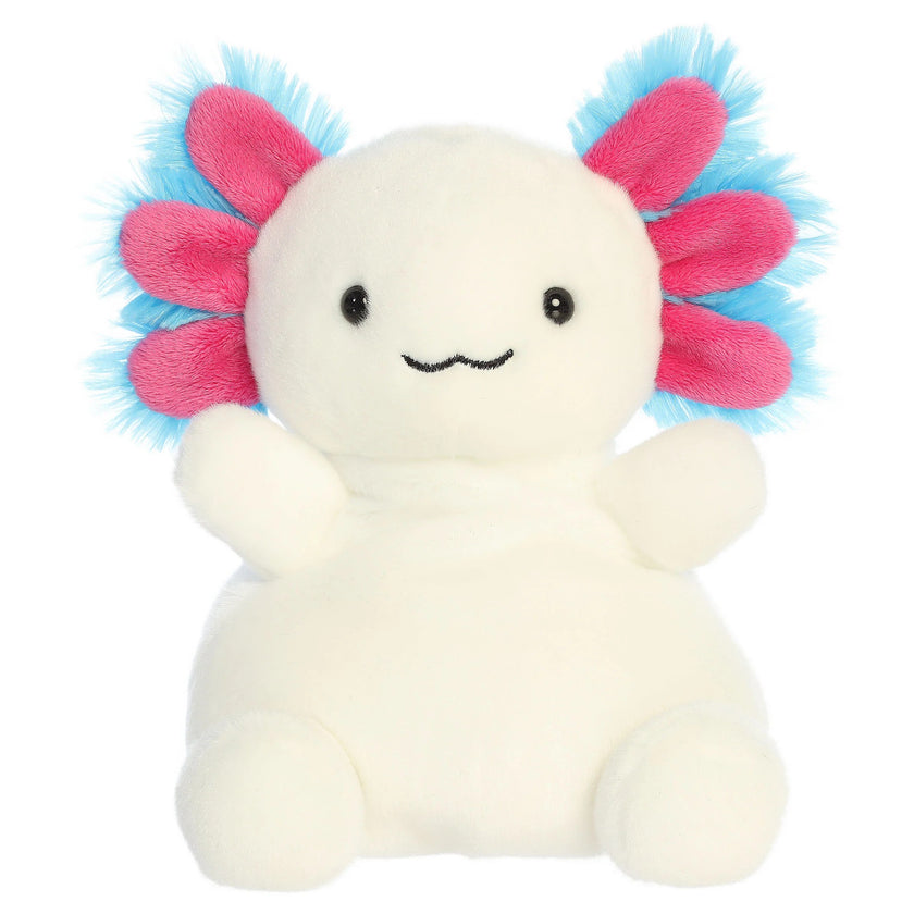 Jax Bluegill Axolotl Party-Sized Palm Pals Plush 8"
