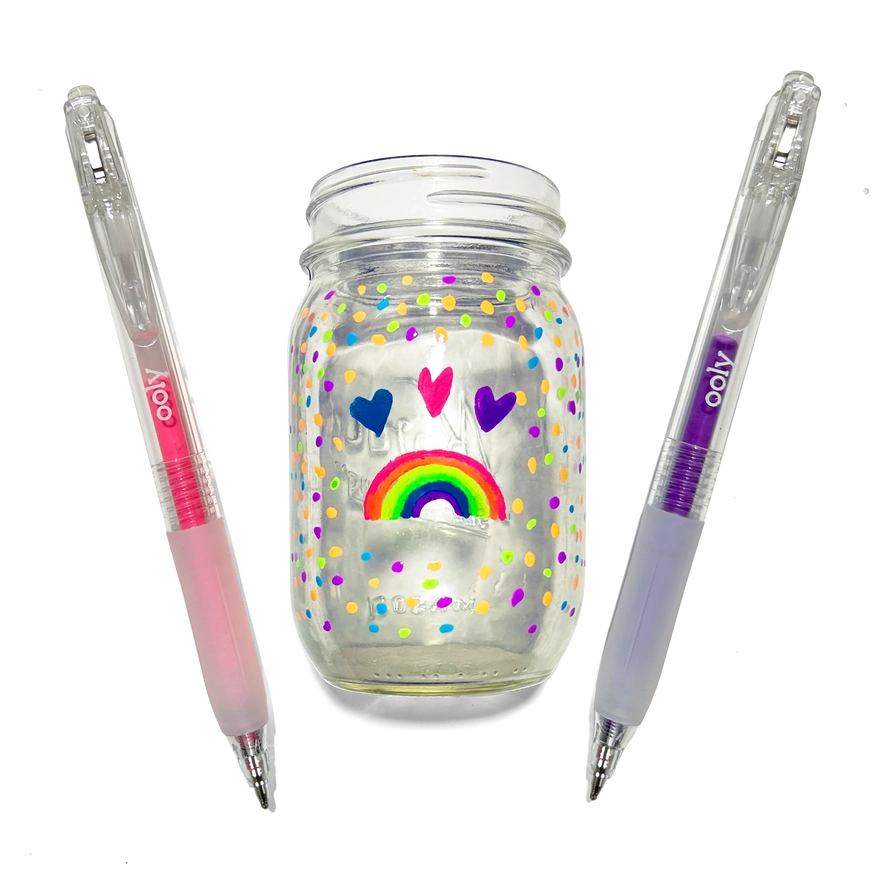 Jelly Gloss 6 Neon Deco Gel Pens