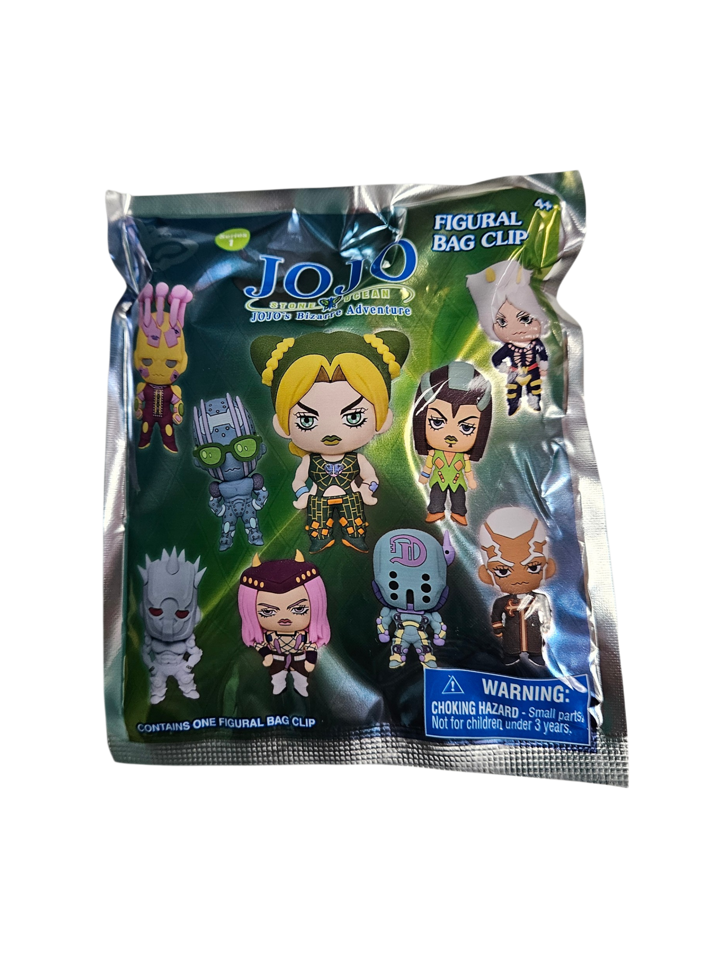 Jojo's Stone Ocean Figural Bag Clip