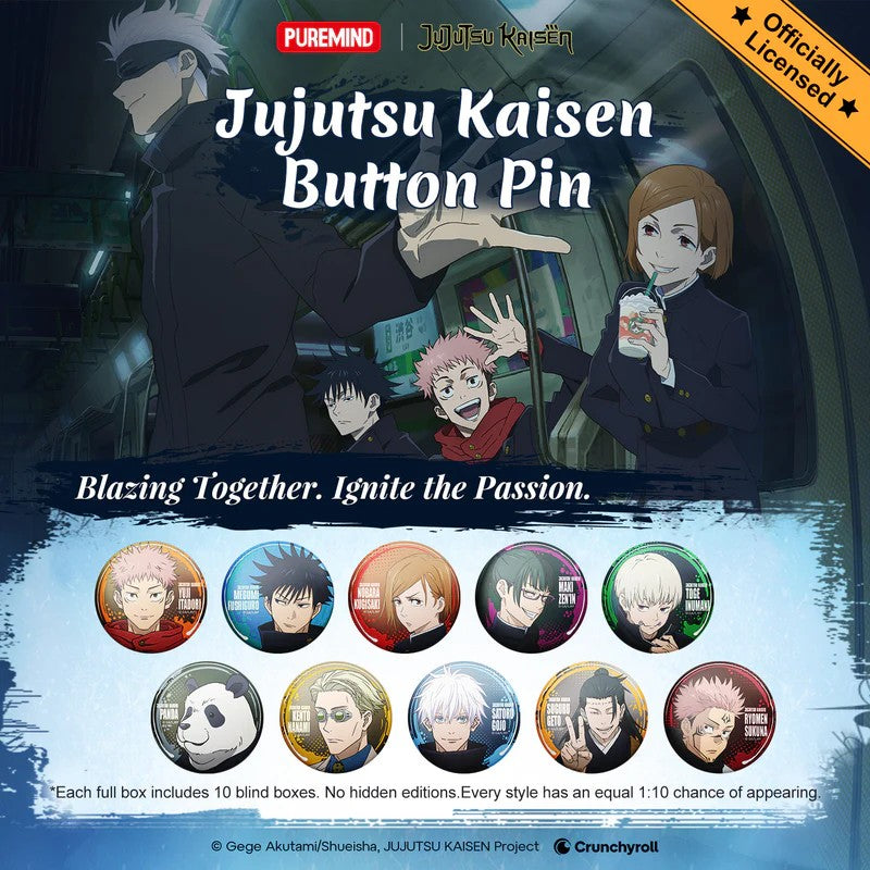 Jujutsu Kaisen Button Blind Box
