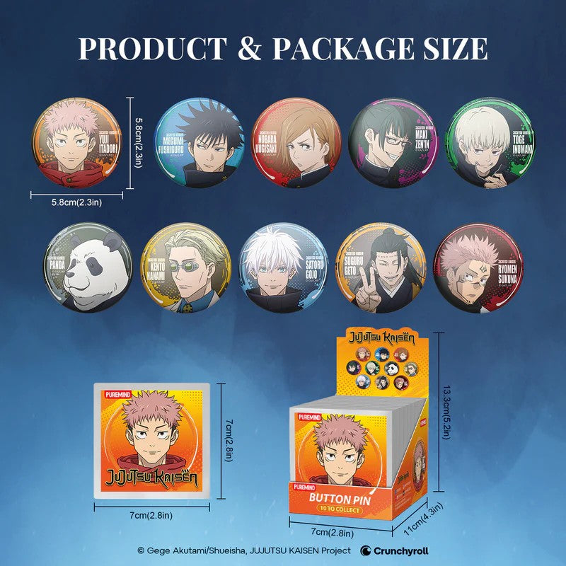 Jujutsu Kaisen Button Blind Box