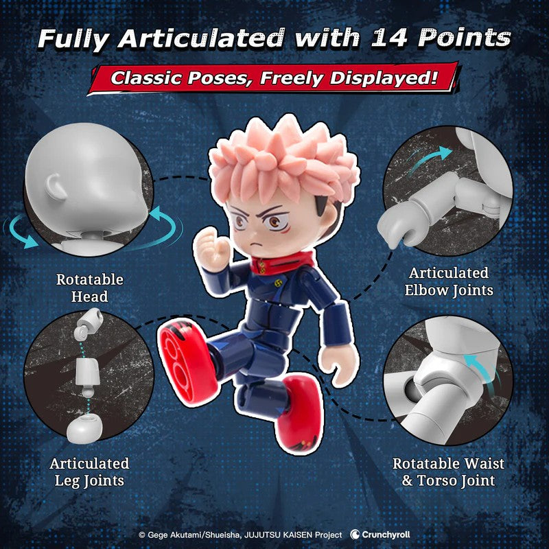 Jujutsu Kaisen Total Assault Flexi Figs Blind Box Vol 1