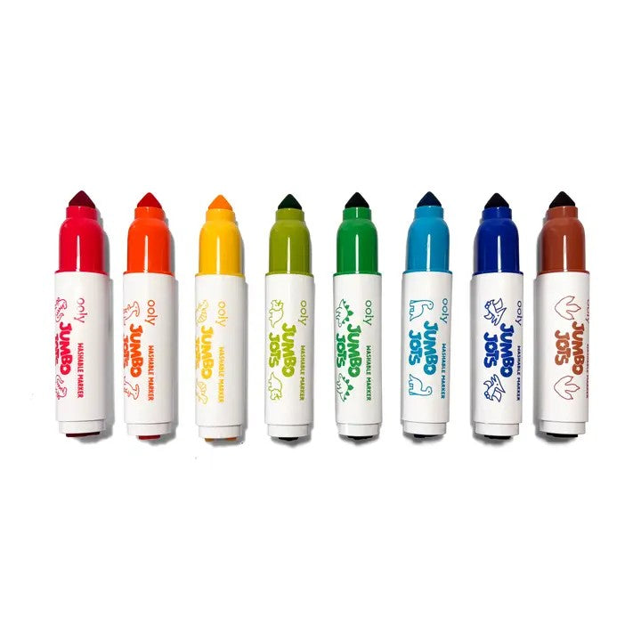 Jumbo Jots Dual Tip Markers Dinosaur Set Of 8