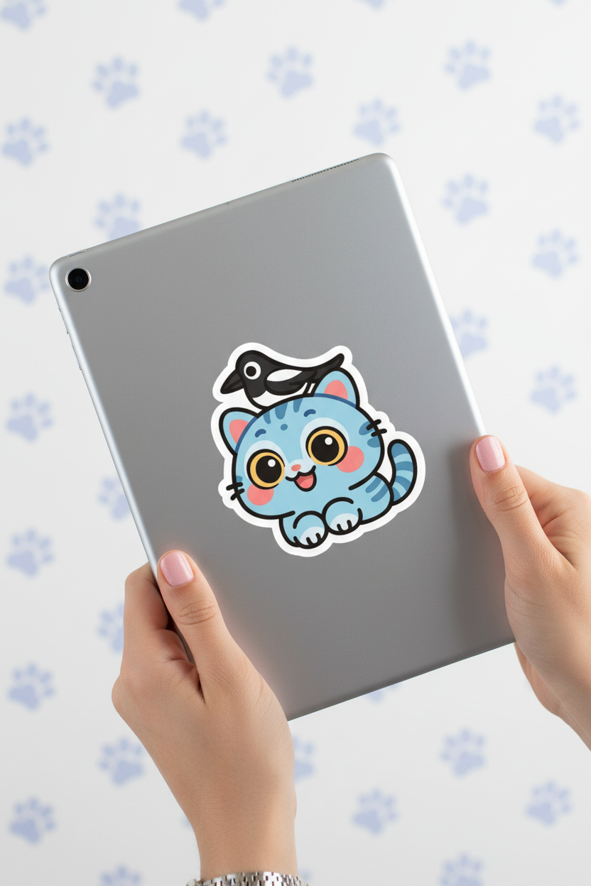 K-Pop Kawaii Tiger Demon Hunter Sticker