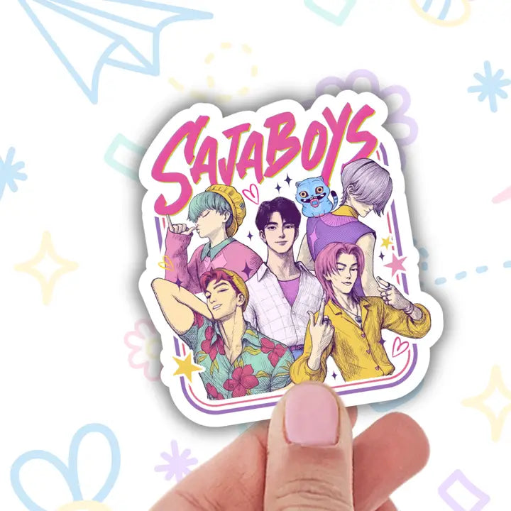 K-Pop Saja Boys Group Demon Hunter Sticker