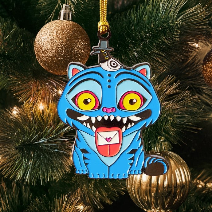 K-Pop Demon Hunter Tiger Enamel Ornament