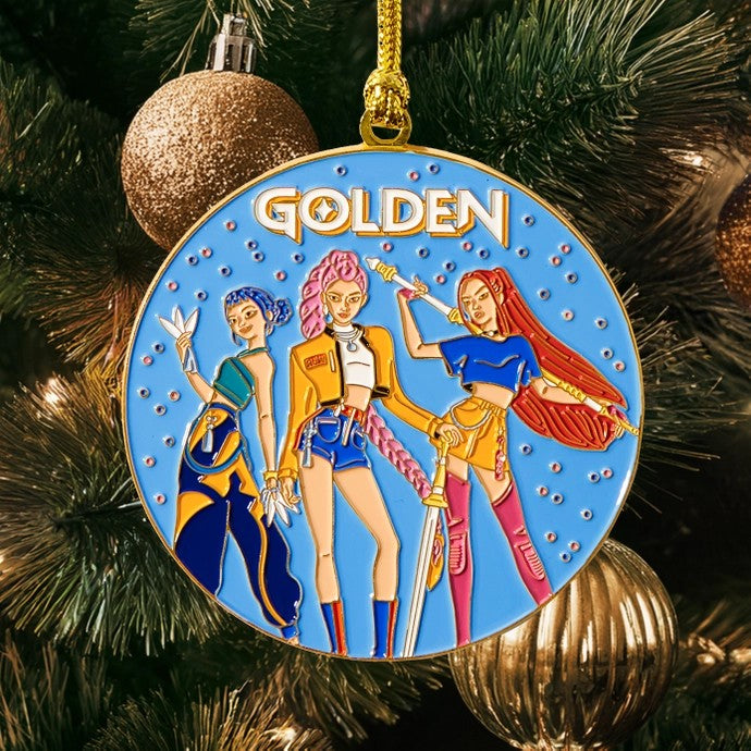 K-Pop Golden Demon Hunters Enamel Ornament