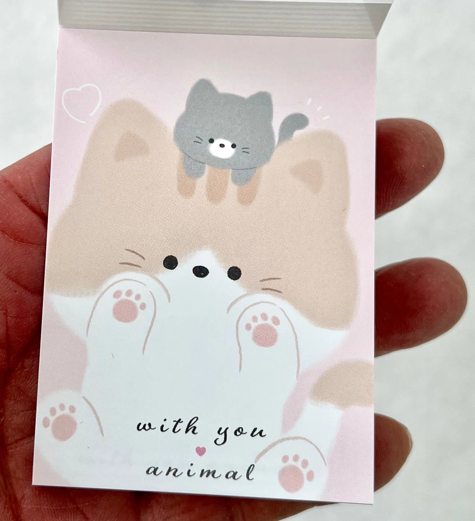 Kamio Cat Mini Note Pad