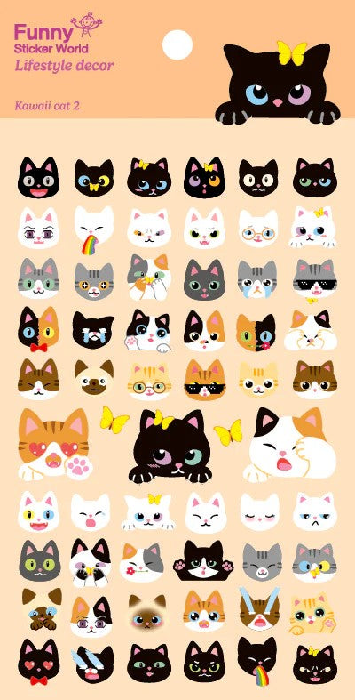 Kawaii Cat Stickers