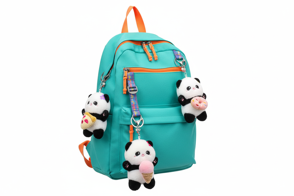 Kawaii Cutiez Animal Bag Clip Panda Assorted