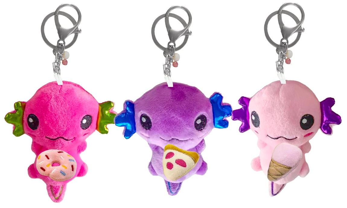 Kawaii Cutiez Animal Bag Clip Axolotl Assorted