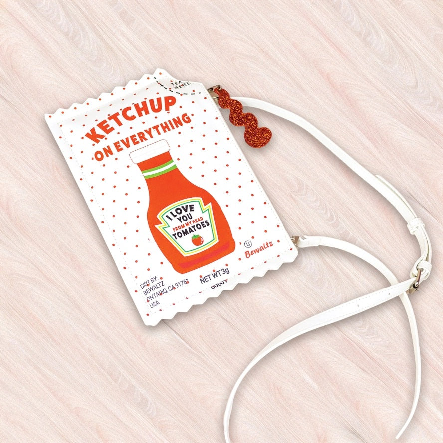 Ketchup Packet Crossbody Bag