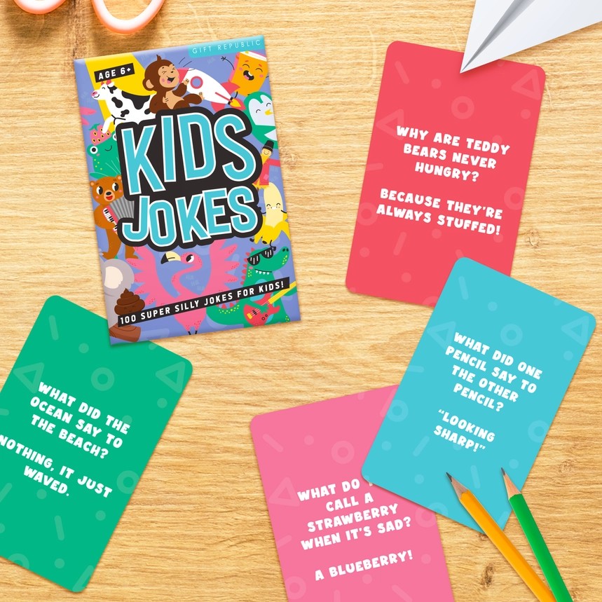 Kids Jokes Card Deck 100 Super Silly Jokes For Kids