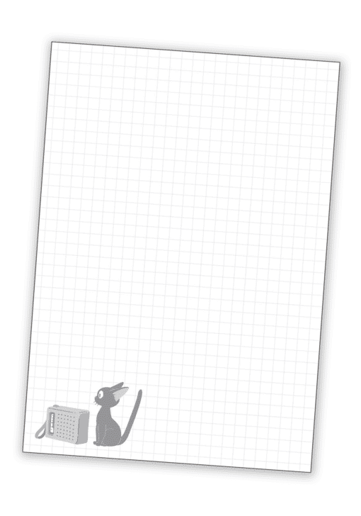 Kiki's Delivery Service B6 Notebook