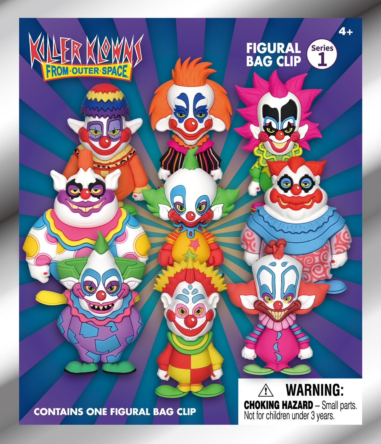 Killer Klowns From Outer Space Figural Bag Clip
