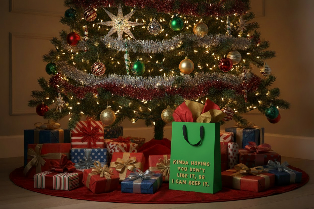 Kinda Hoping You Don't Like It Large Gift Bag