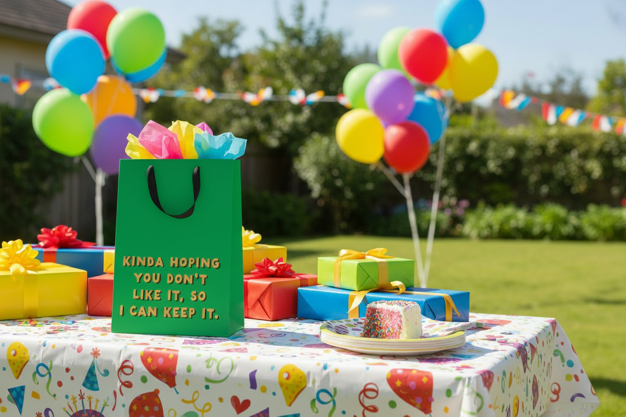Kinda Hoping You Don't Like It Large Gift Bag