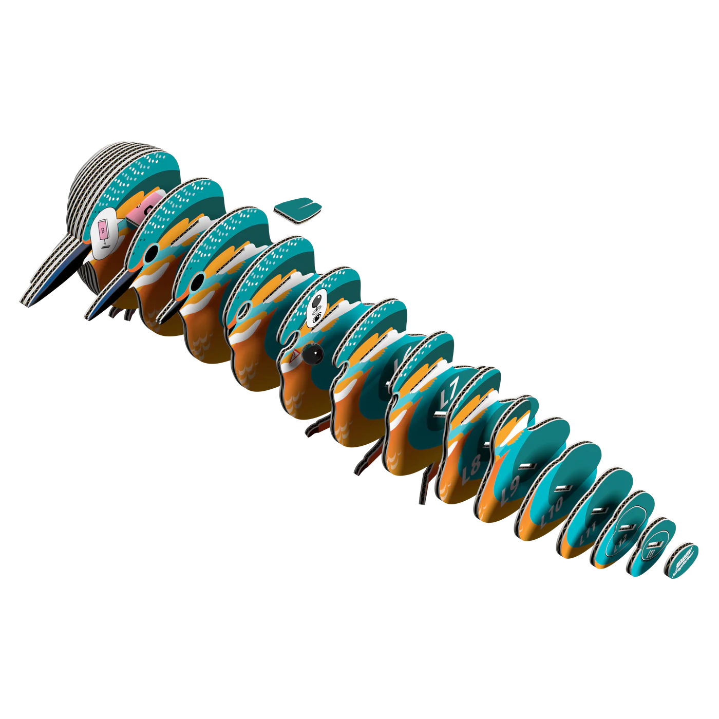 Kingfisher 3D Puzzle