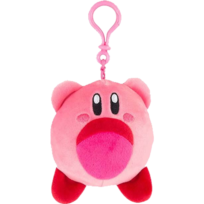 Kirby Inhaling Mini Mocchi Plush Backpack Clip 4"