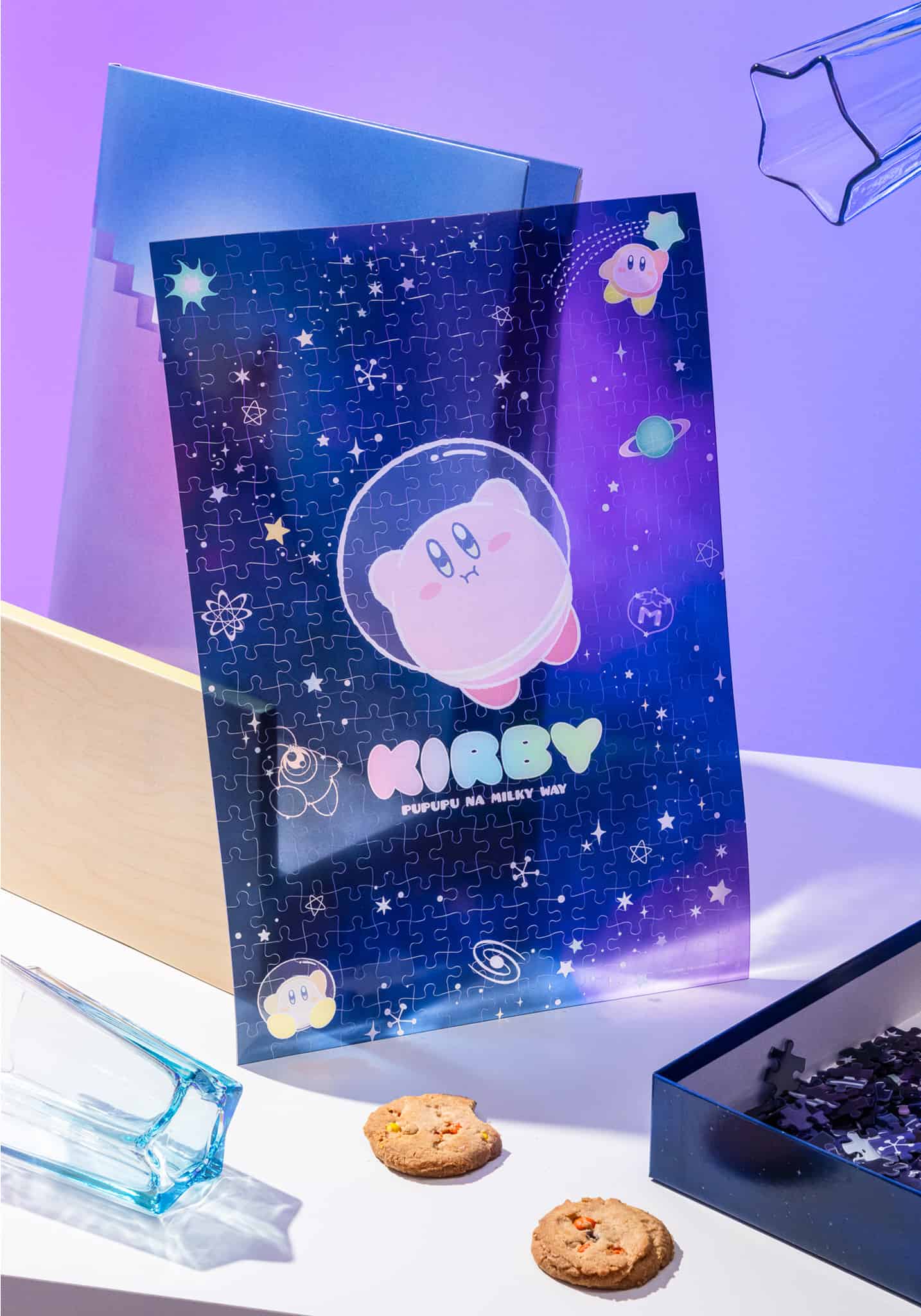 Kirby PuPuPu Na Milky Way Artcrystal Puzzle 300 pc