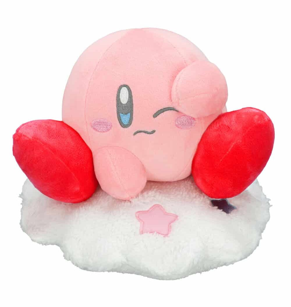 Kirby On The Cloud Doze Off Plush 10.5"