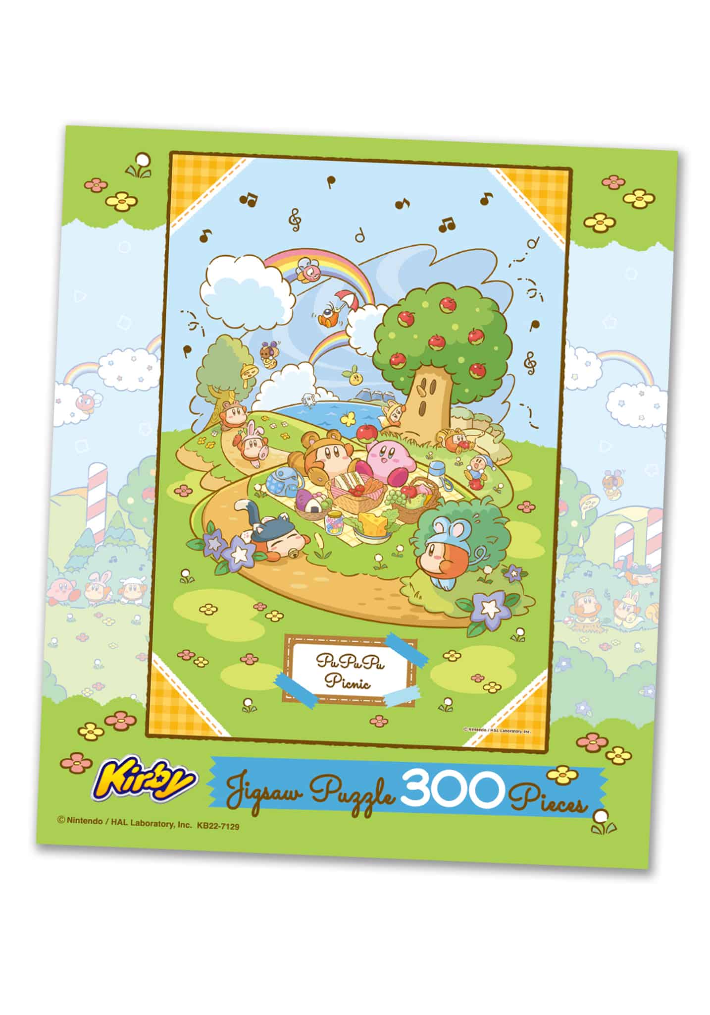 Kirby Pupupu Picnic Puzzle 300 pc