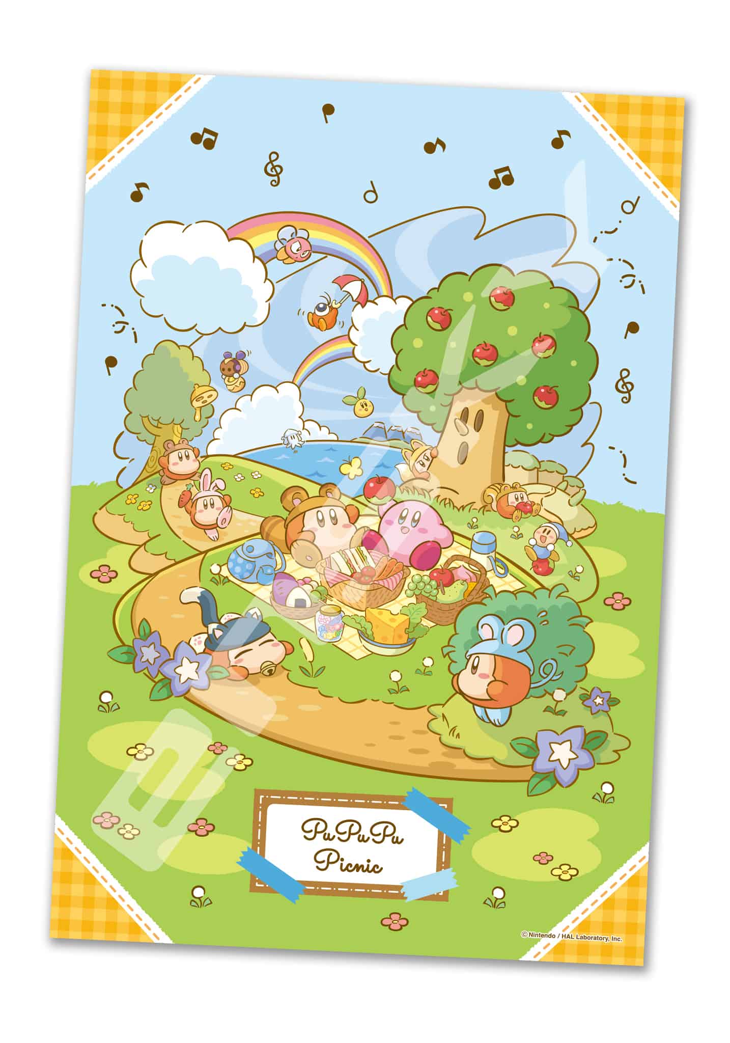 Kirby Pupupu Picnic Puzzle 300 pc