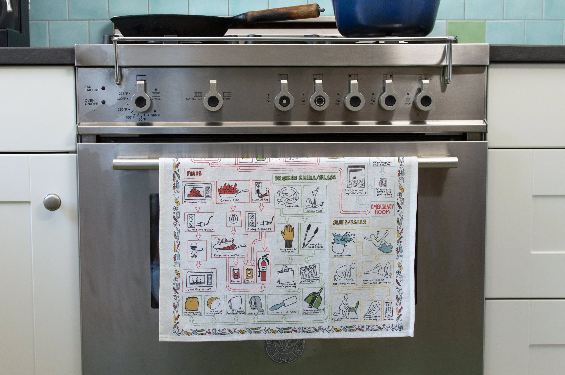 Kitchen Accidents Towel