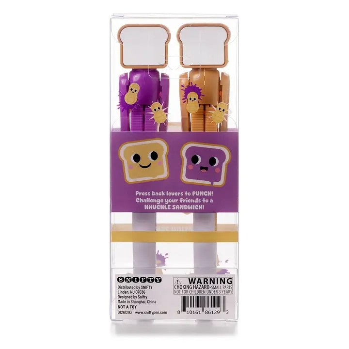 Knuckle Sandwich Action Pens Set Of 2