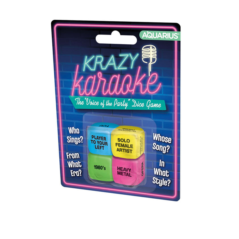 Krazy Karaoke Dice Rolling Game