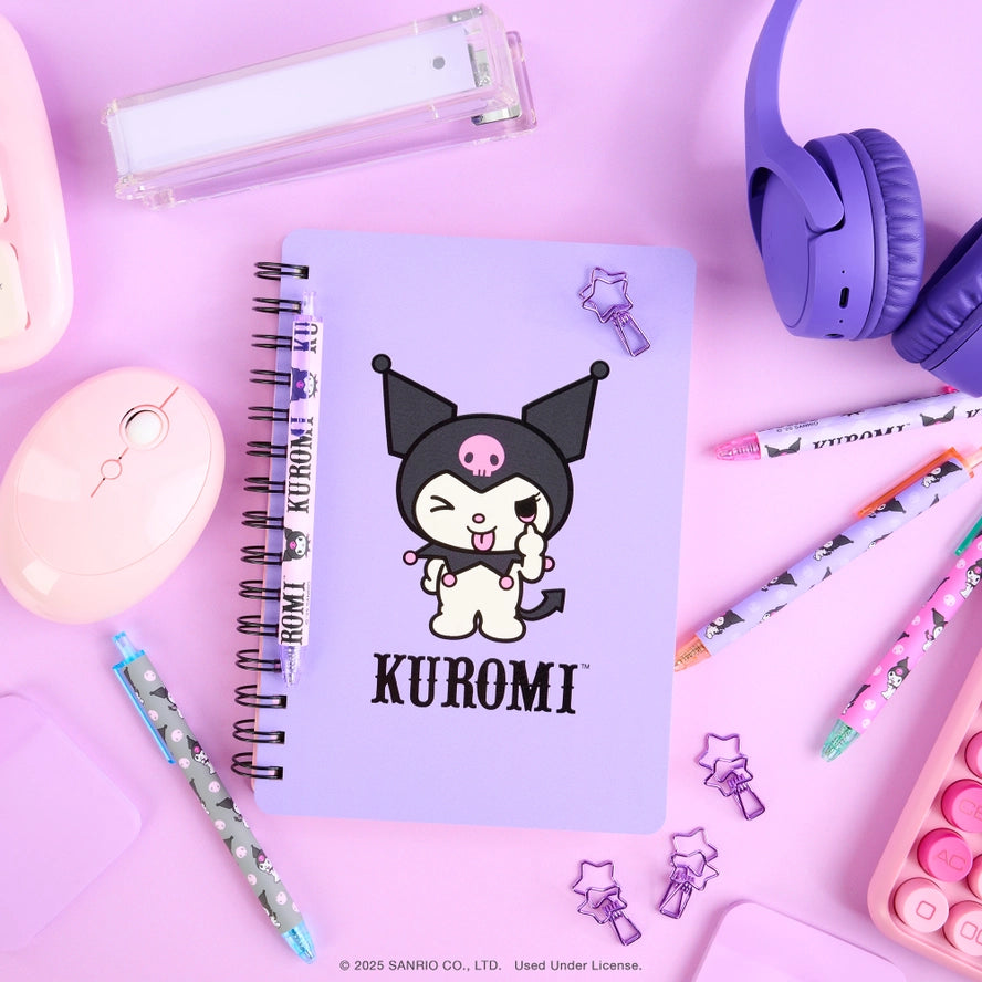 Kuromi Soft Touch Gel Pen Set Of 5