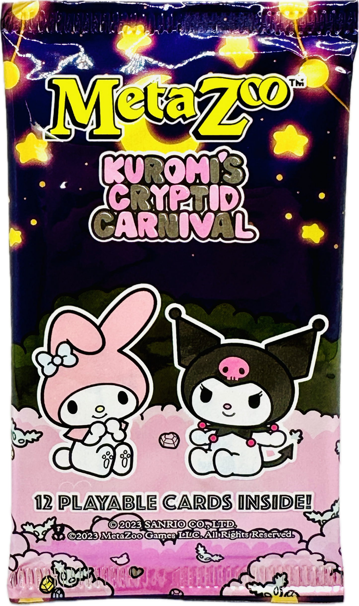 Kuromi's Cryptid Carnival Trading Cards 12 Pack